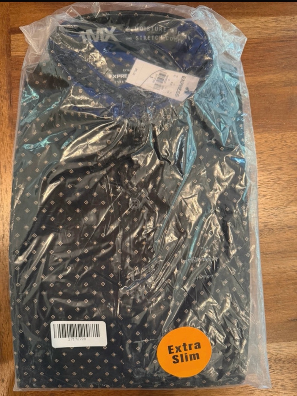 Express Men’s Small Extra Slim Button-up Dress Shirt
